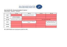 Emplois de temps S2 -MSL 1617 - fsjes
