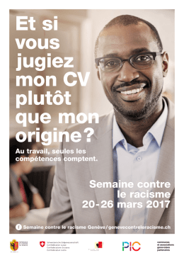 Semaine contre le racisme 20- 26 mars 2017