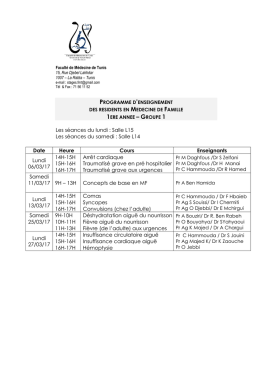 Télécharger - Faculté de Médecine de Tunis