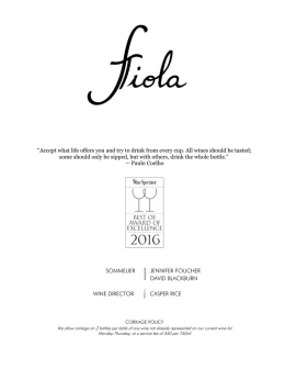 Wine - Fiola