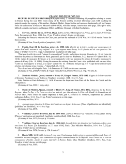 2 volumes containing 60 pamphlets relating to events i