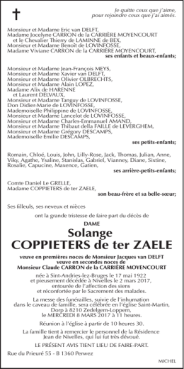 Nécrologie - Funérailles Michel