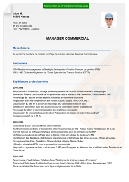 manager commercial