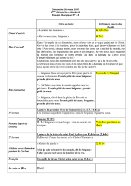 pour telecharger le deroulement de la messe cliquer ici
