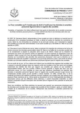 La Cour considère qu`il n`existe pas de droit à l - curia