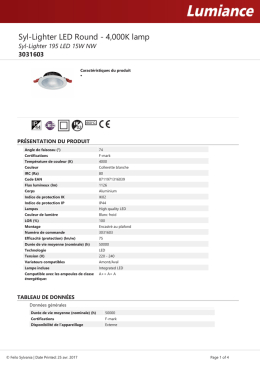 Syl-Lighter 195 LED 15W NW