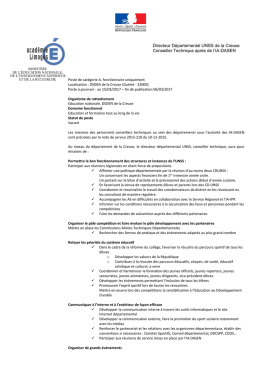 T&eacute;l&eacute;charger le dossier - Snep-FSU