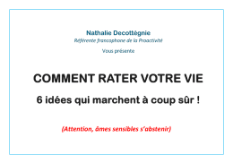 Read More - &Ecirc;tre proactif
