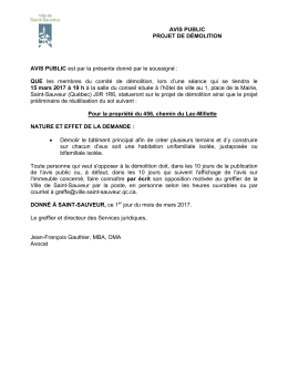 456, chemin du Lac-Millette - Ville Saint