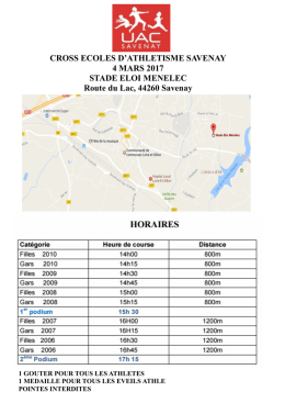 Toutes les infos sont là
