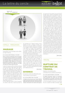 T&eacute;l&eacute;charger la Lettre du Cercle N&deg;17 - ALTA