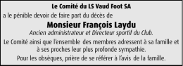 Monsieur François Laydu