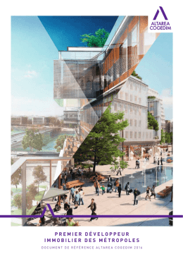 premier d&eacute;veloppeur immobilier des m&eacute;tropoles