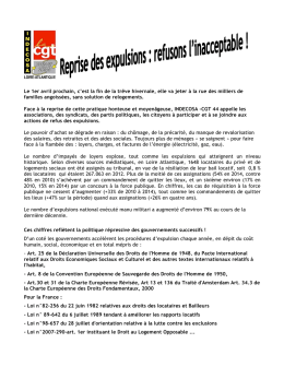 Le 1er avril prochain, c`est la fin de la trêve
