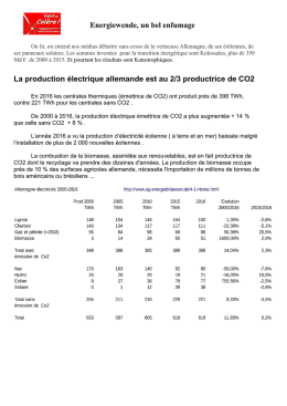 Voir l`analyse de Vent de Colère sur l`éolien en Allemagne, inutile et