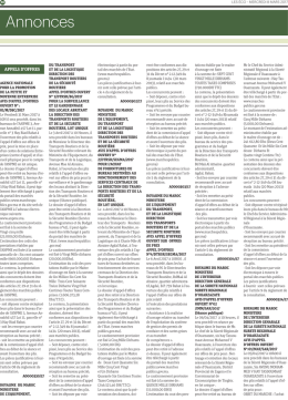 Annonces - LesEco.ma