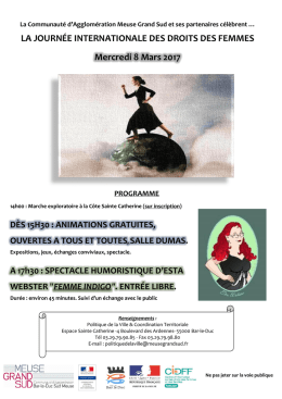 LA JOURNÉE INTERNATIONALE DES DROITS DES FEMMES