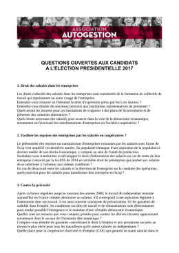 Les questions au format PDF