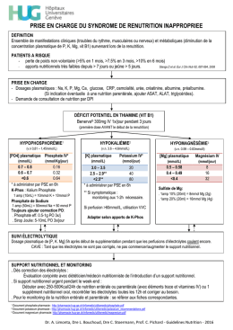 Syndrôme de renutrition inapproprié (link is external)