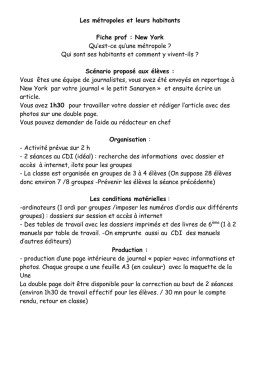 fiche prof TICE EDC New York