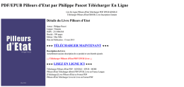 PDF/EPUB Pilleurs dEtat par Philippe Pascot