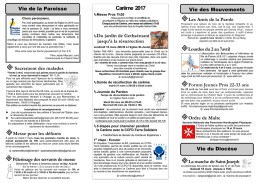 T&eacute;l&eacute;chargez le Coup d`Oeil n&deg;1268 - Paroisse de Levallois