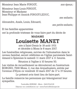 Louisette MaNeT