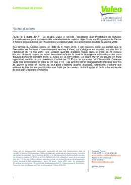 Rachat d`actions