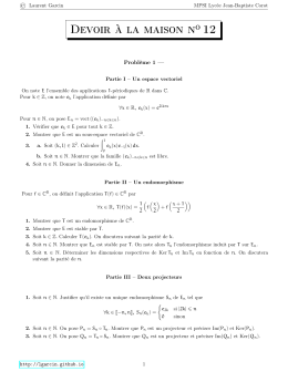 Enonc&eacute; - MPSI Corot