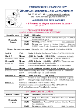 ANNONCES_SEMAINE_DU 5 AU 12 MARS_2017