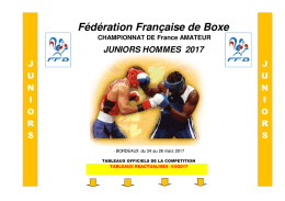 Tab CFA JH 2017 - F&eacute;d&eacute;ration Fran&ccedil;aise de Boxe