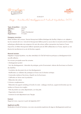 - Herm&egrave;s employeur