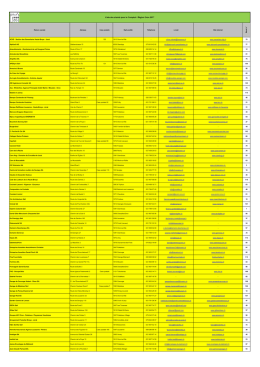 liste exposants - Comptoir Oron 2017