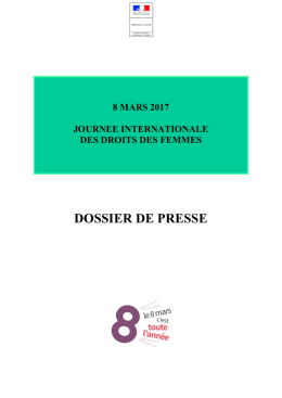 DOSSIER DE PRESSE - Les services de l`&Eacute;tat dans l`Allier