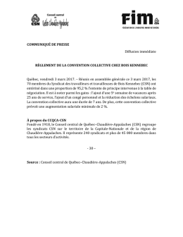 Pour plus de d&eacute;tails - ccqca