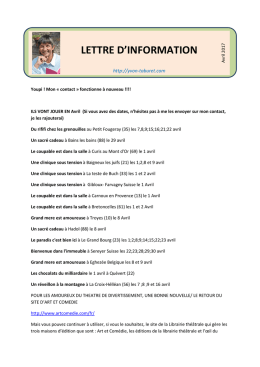 lettre d`information