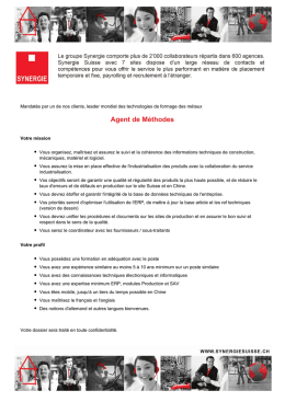 Offre d`emploi