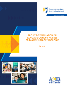 Pour plus d`information - &Eacute;cole d`orthophonie et d`audiologie