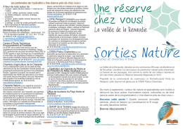 Une réserve près de chez vous !