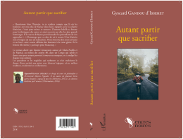 Autant partir que sacriier