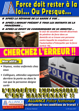 T&eacute;l&eacute;charger - Alliance Police Nationale