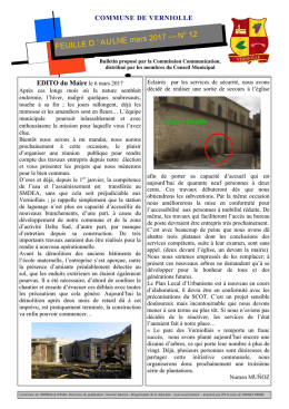 Mars 2017 - VERNIOLLE