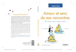 Amour et sens de nos rencontres