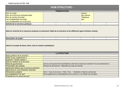 NOM STRUCTURE -