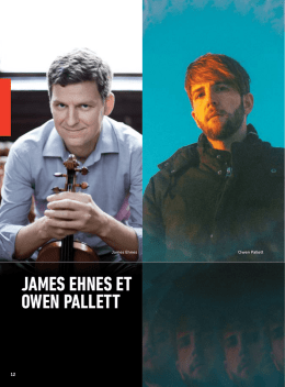 james ehnes et owen pallett - Toronto Symphony Orchestra