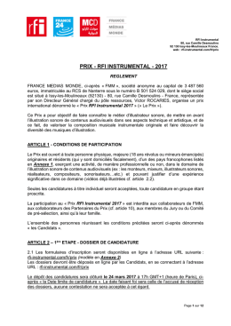 projet reglement dec 2015