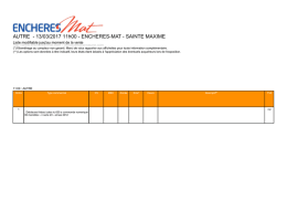Télécharger le catalogue PDF - Encheres-MAT