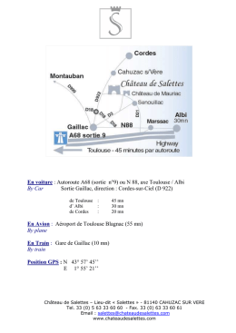 t&eacute;l&eacute;charger le plan d`acc&egrave;s