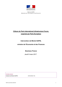 ministre d&eacute;l&eacute;gu&eacute;e charg&eacute;e des Petites et Moyennes Entreprises, de