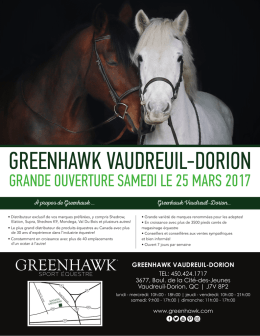GREENHAWK VAUDREUIL